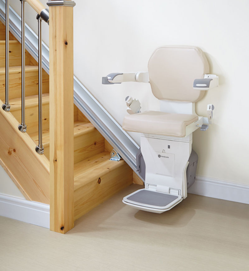 straight and curved stairlifts